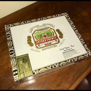 Arturo Fuentes authentic cedar cigar box